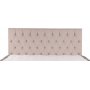 Sam sengegavl (vghngt) 180x70 cm - Beige (Tekstil)