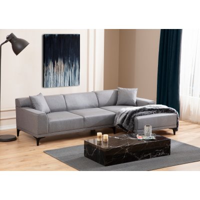 Petra divan sofa - Lysegr
