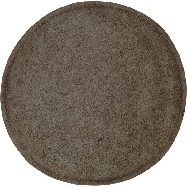 Lycke stolehynde D40 cm - Mrkebrun