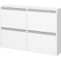 Skyline skoskab 102,5 x 18 x 70,5 cm - Hvid