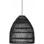 Maja loftslampe til indendørs brug - Sort rattan - 53 cm