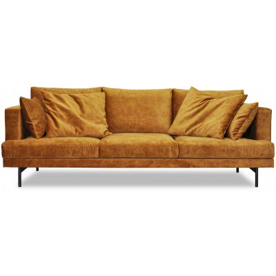 Smilla 3-personers sofa - Gyldenbrun fljl