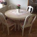 Kundebillede Fitchburg 106-141 cm spisebord - Hvid