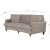 Howard Watford Deluxe 4-personers buet sofa - lysebrun fljlsbuk