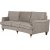 Howard Watford Deluxe 4-personers buet sofa - lysebrun fljlsbuk