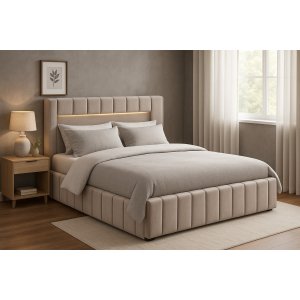 Sengestel med LED-belysning 160 x 200 cm Sengestel med LED-belysning 160 x 200 cm