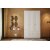 Inci garderobe 105 x 50 x 210 cm - Hvid