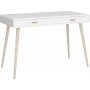 Mino skrivebord 114 x 57 cm - Hvid