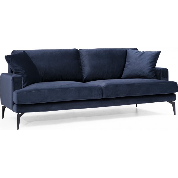 Papira 3-personers sofa - Marinebl