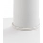 Ibiza cafebord 80 cm - Hvid