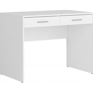 Nepo Plus skrivebord med 2 skuffer 100 x 59 cm - Hvid