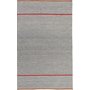 Kilim tæppe Sicilien - Grå - Rød-170x240 cm