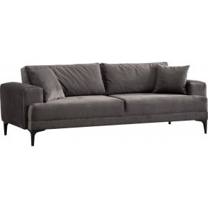 Astana 3-personers sofa - antracit