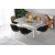 Ikon spisebord 180 cm - Lys marmor