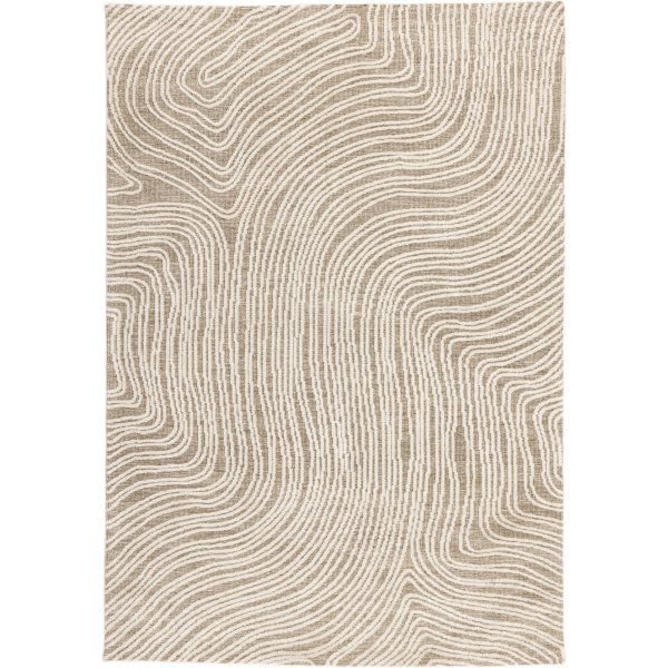 Medium tppe 230 x 160 cm - Beige/elfenben