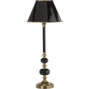 Abbey bordlampe - Sort/messing - 57 cm