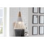 Nittsj loftslampe - Hvid