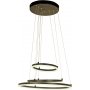 Circles loftslampe - Sort