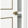 Ravenna garderobe - Hvid/guld