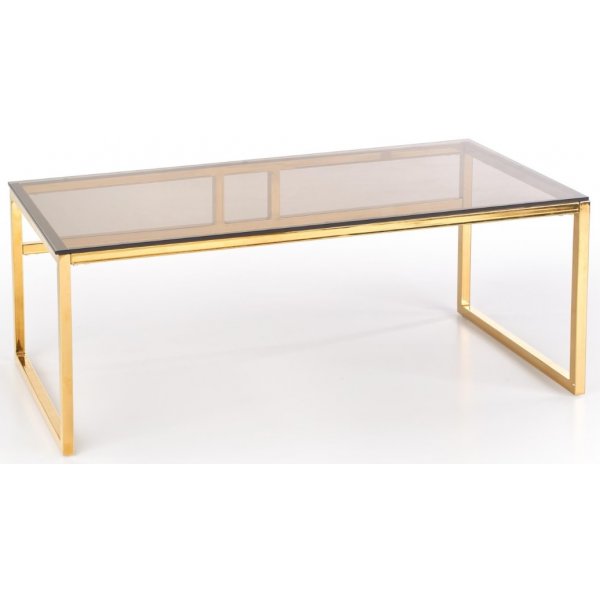 Tekla sofabord - Messing / Glas