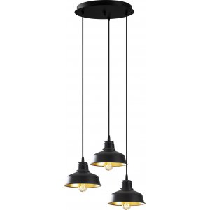 Bergen loftslampe 181-S2 - Sort