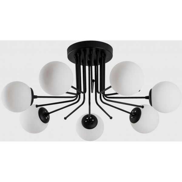 Daisy loftslampe 147-AV - Sort/hvid