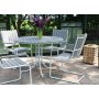 Kivik rundt spisebord 103 cm - Hvid/gr