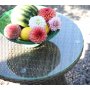 Mercury loungest med lnestole og rundt sidebord - Polyrattan