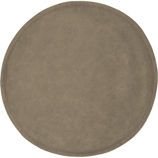Lycke stolehynde D40 cm - Lysebrun