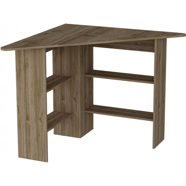 Hjrne hjrne skrivebord 80x80 cm - Valnd
