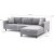 Kale divan sofa hjre - Gr hr