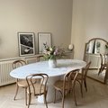 Kundebillede Fleksibel træstol No18 Classic med rattan sæde - Vintage