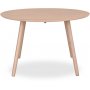 Rosvik rundt spisebord 120 cm - Hvidolieret egefinr + Mbelfdder