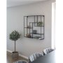 Hvid vghylde - Sort - 85x85x18
