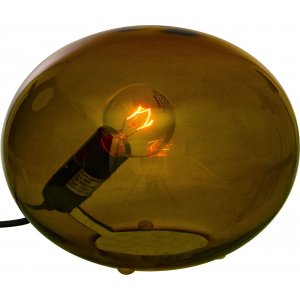 Globus bordlampe 18 cm - Brun