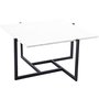 Sofabord Bivo - Sort / Hvid Terrazzo