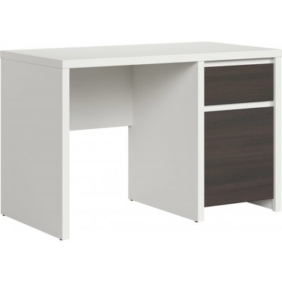 Caspian skrivebord 120 x 65 cm - Hvid/wenge