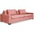Gabby 4-personers sofa - Coral