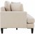 Remy Lounge 4-personers beige sofa 261 cm bred