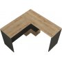 Stylo hjrne skrivebord 120/120x45 cm - Safir/antracit