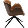 Gaia karm-stol - Vintage lysebrun