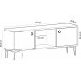 Paridon mediebnk - Safir/eg/antracit