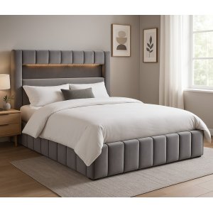 Sengestel med LED-belysning 160x200 cm Sengestel med LED-belysning 160x200 cm