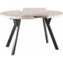 Kan forlnges rundt om spisebordet 100x168 x 100 cm - Hvid marmorlaminat