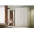 Inci garderobe 140 x 50 x 210 cm - Hvid