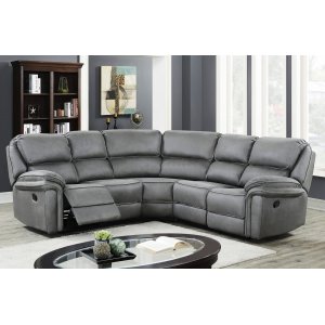 Recliner Sofa Riverdale - Grå Recliner Sofa Riverdale - Grå