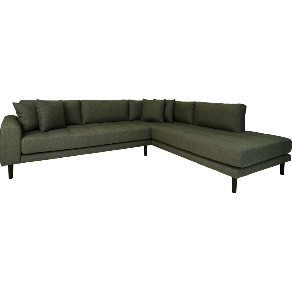 Lido hjørnesofa højre - Olivengrøn - Hjørnesofaer, Sofaer