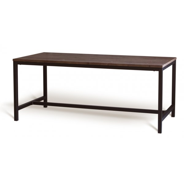 Texas spisebord brunbejdset eg 180 x 90 cm