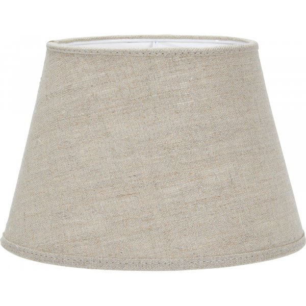 Oval Selected Linen lampeskrm - Natural