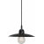 Como loft/vindueslampe - Sort - 28 cm